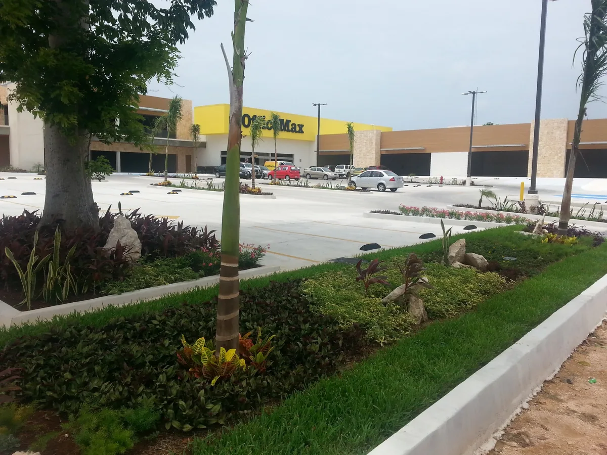 Área exterior de Plaza Playacar