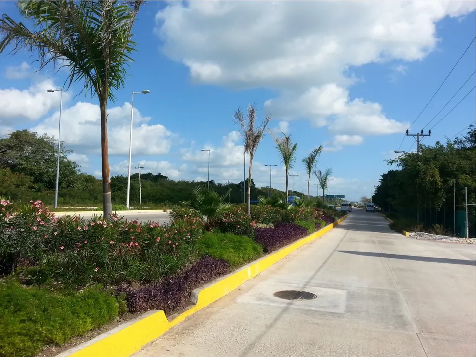 Mantenimiento de jardines en Puerto Morelos en Condominio Regatta